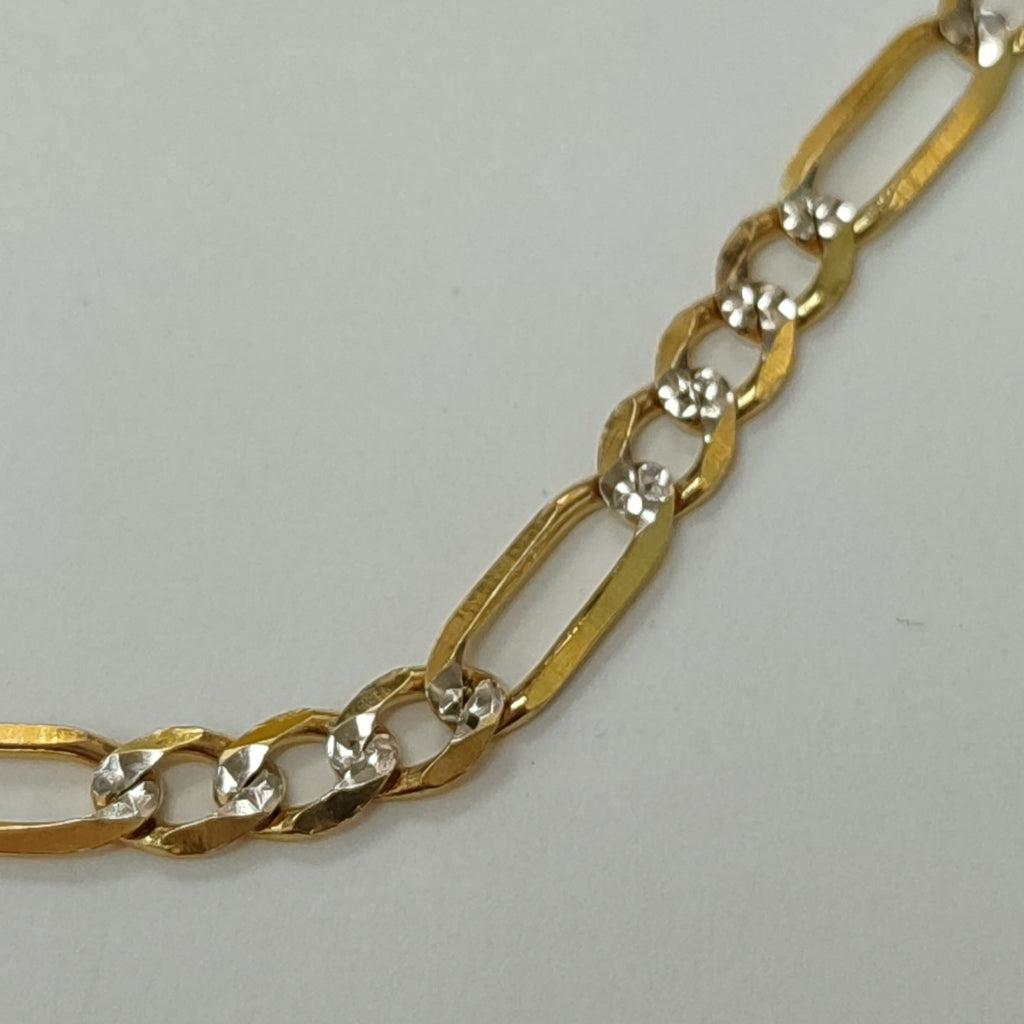 PULSERA 3X1 14K 21 CM 4.5 GR (NUEVO)