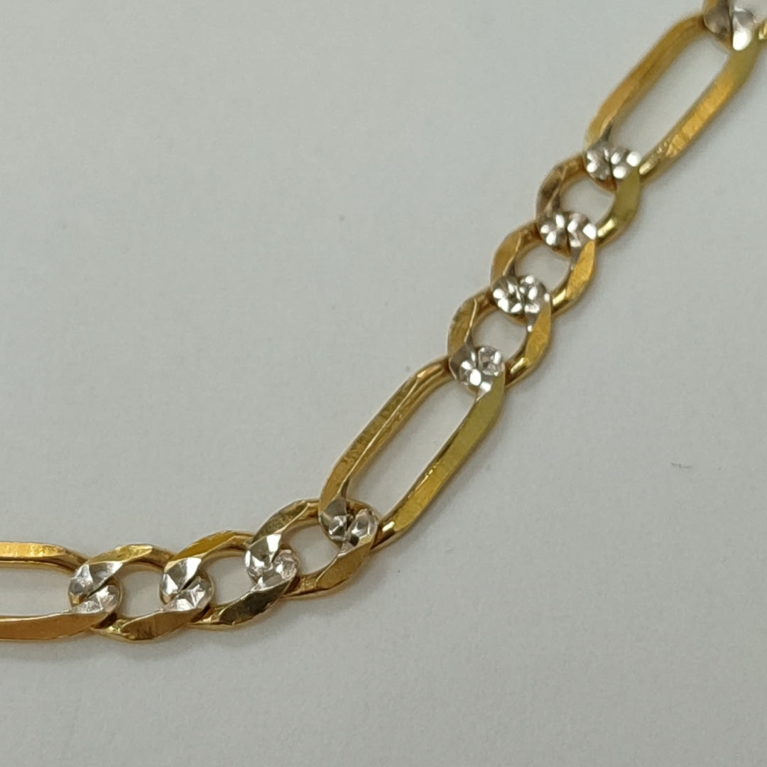 PULSERA 3X1 14K 21 CM 4.5 GR (NUEVO)