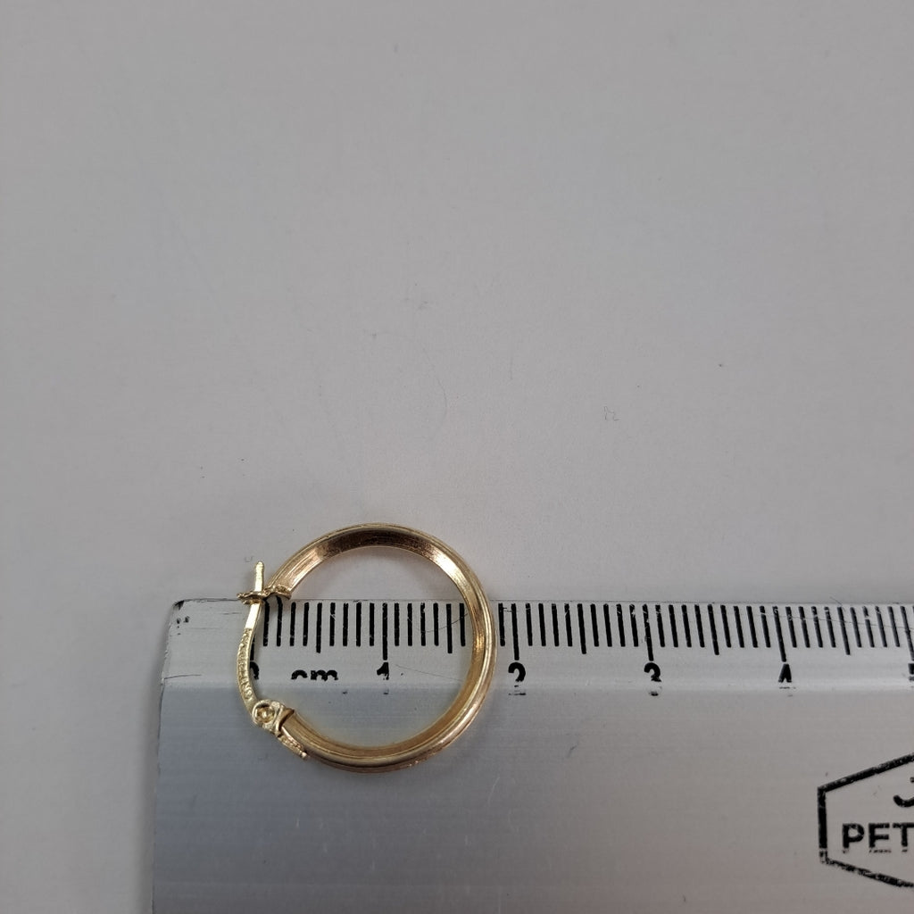 ARETES ARRACADAS CON CIRCONIAS 10K 1.7 GR (NUEVO)