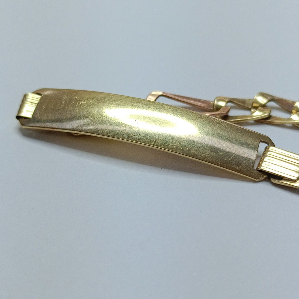 ESCLAVA ORO COMBINADO 14 K 9,80 GRMS (SEMINUEVO)