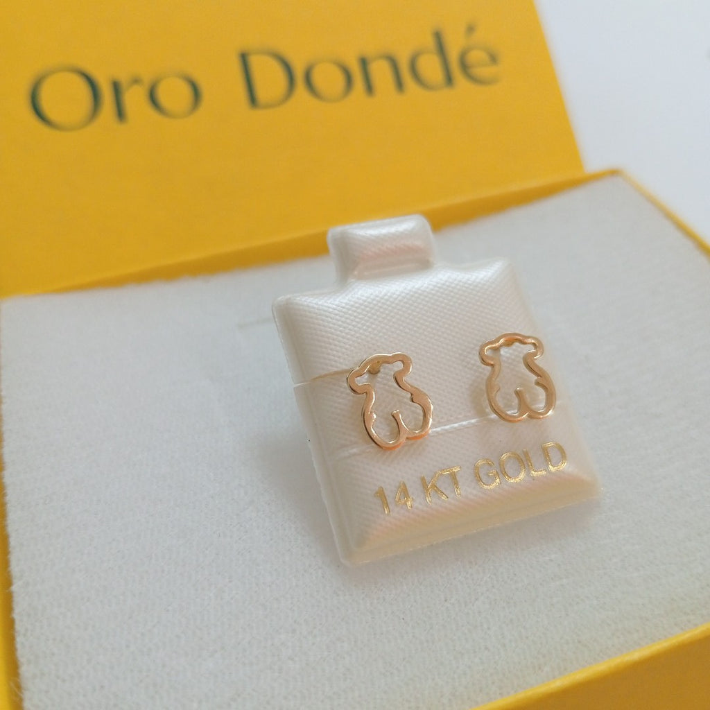BROQUELES ORO 14K 0.8 (NUEVO)