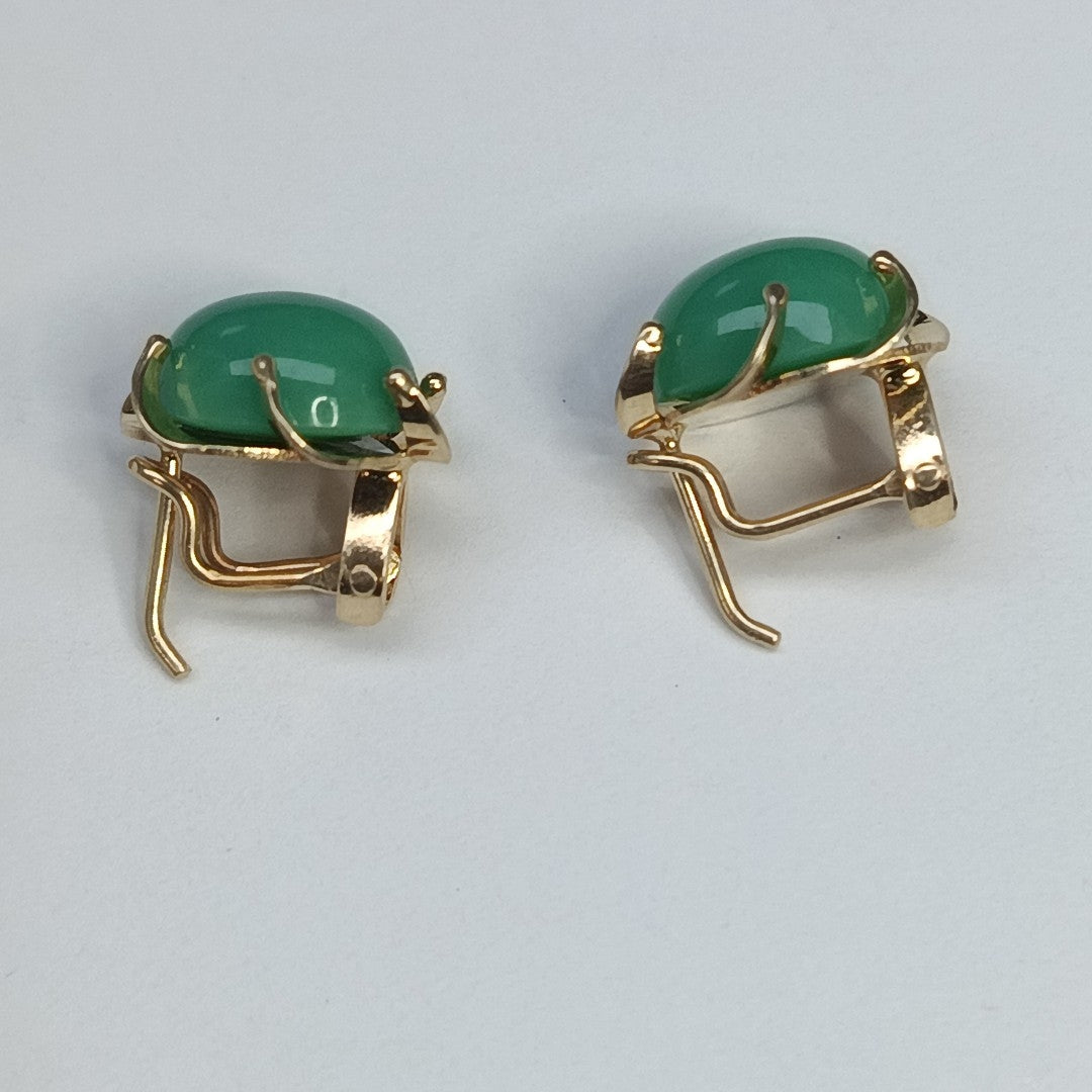 ARETES PAR ORO 14 K 6,00 GRMS (SEMINUEVO)