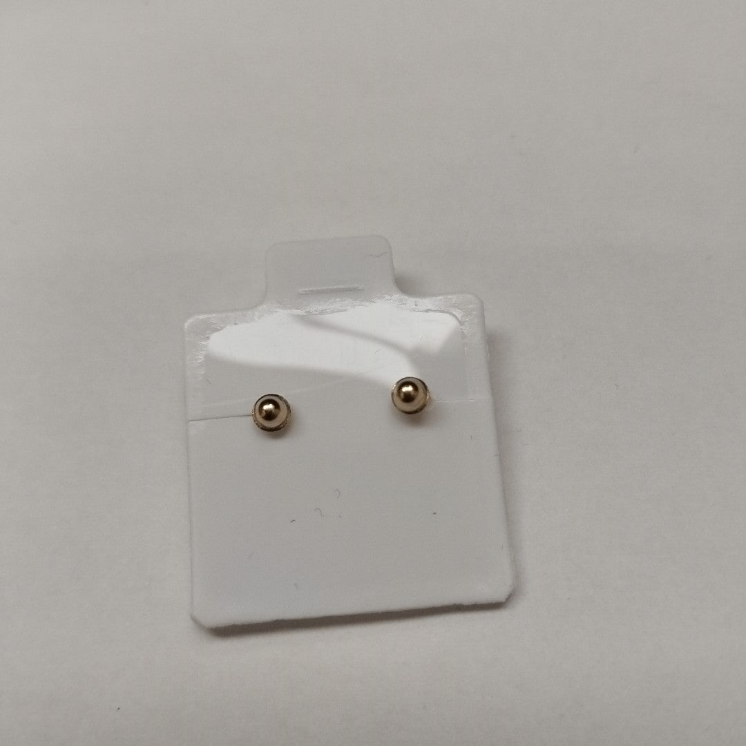 BROQUELES BROQUEL FIG BOTON C CIRCONIA 14K 0.2916 GR (NUEVO)