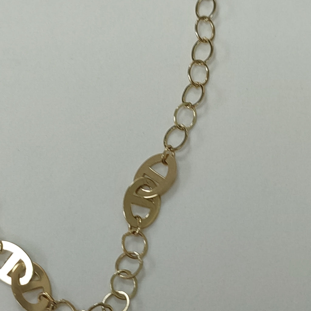 PULSERA ESPECIAL 14K 18 CM 1.5 GR (NUEVO)