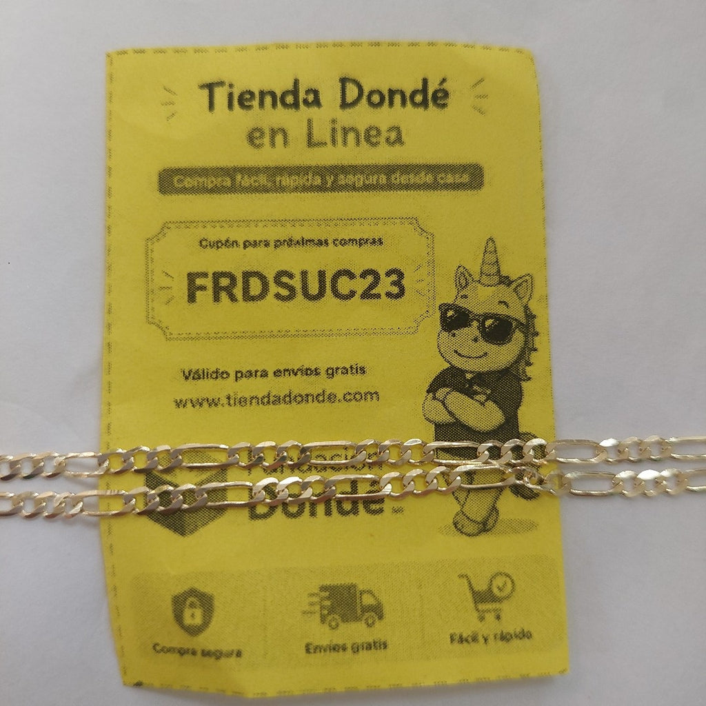 CADENA 3X1 10K 55 CM 4.2 GR (NUEVO)
