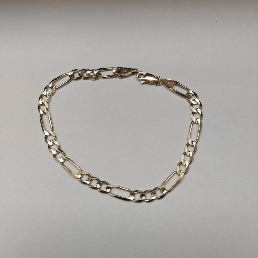 PULSERA 3X1 14K 21 CM 6.5 GR (NUEVO)