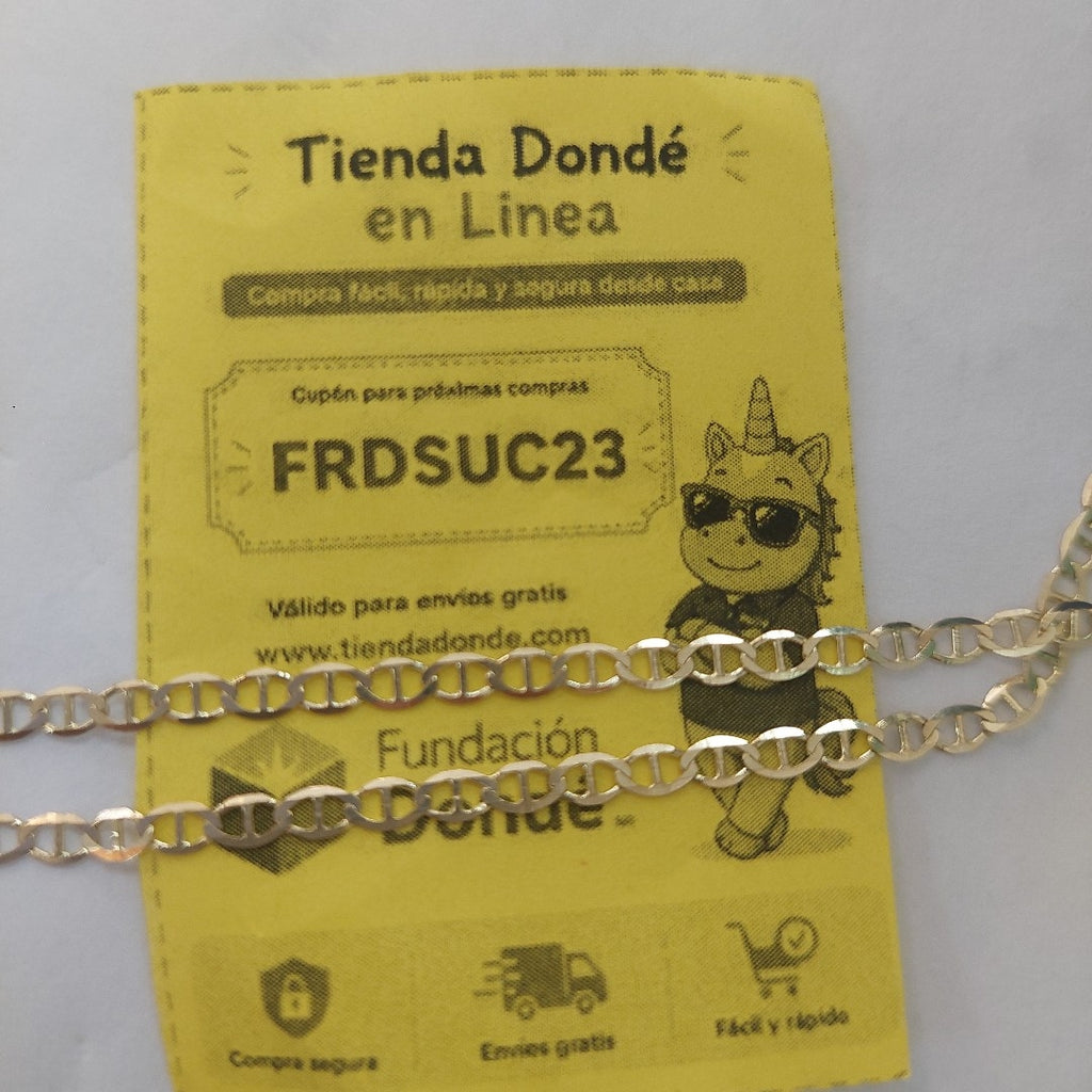 CADENAS TEJIDO GUCHI ORO 10K 55 CM 4.1 GR (NUEVO)