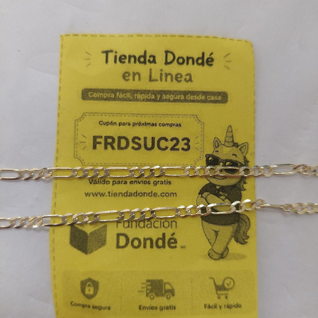 CADENA 3X1 10K 55 CM 4.3 GR (NUEVO)