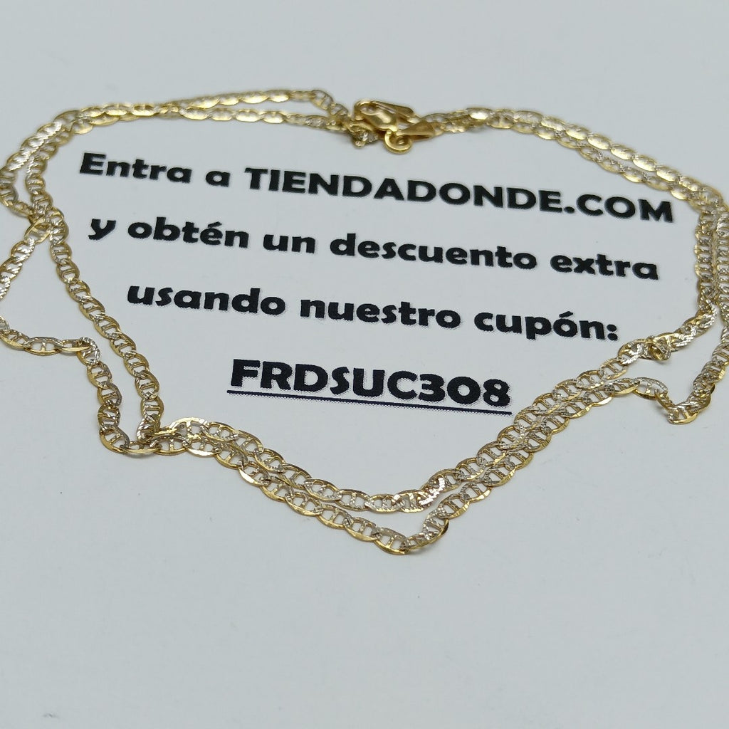 CADENA MARINERO 10K 55 CM 2.8 GR (NUEVO)