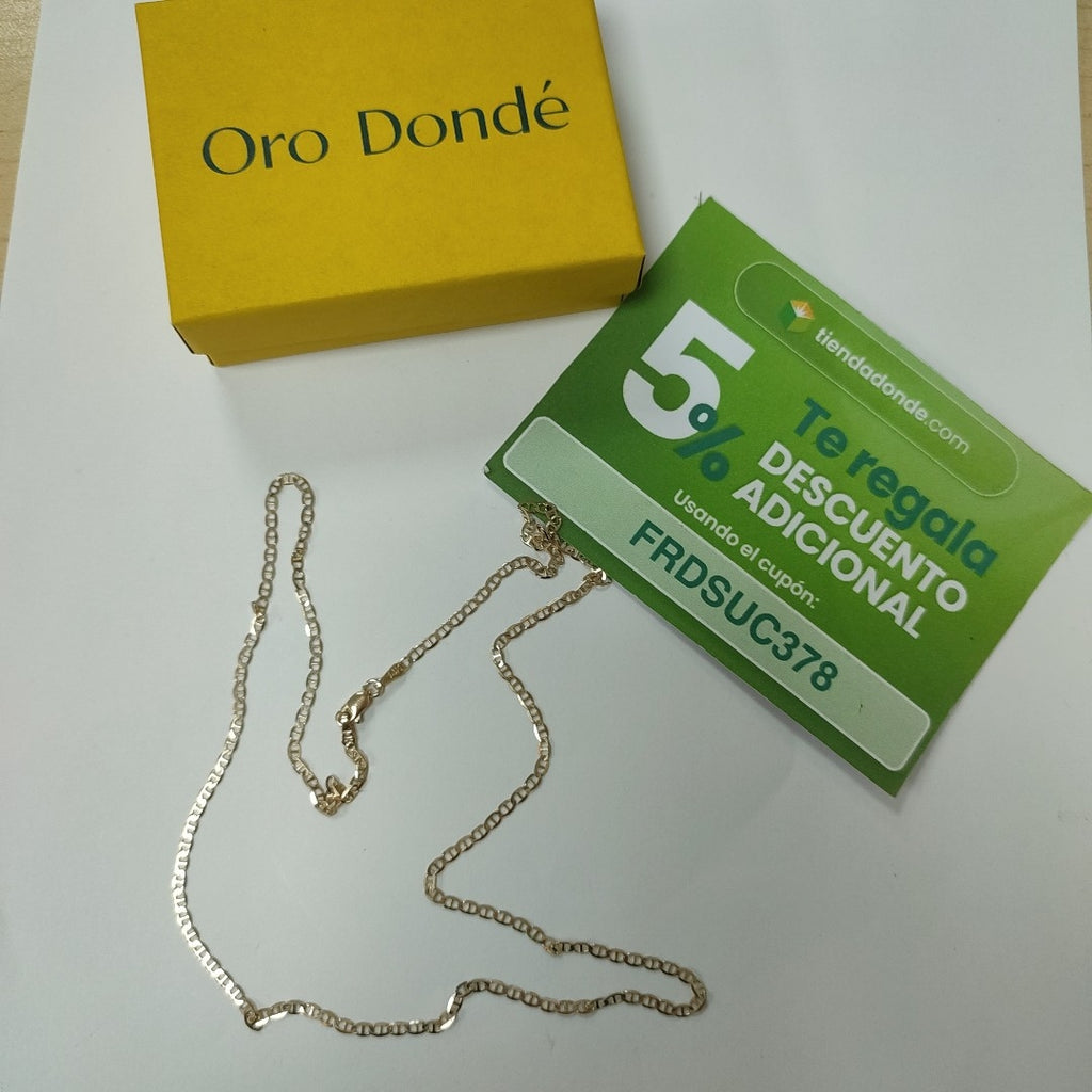 CADENA GUCHI 14K 55 CM 3.6 GR (NUEVO)