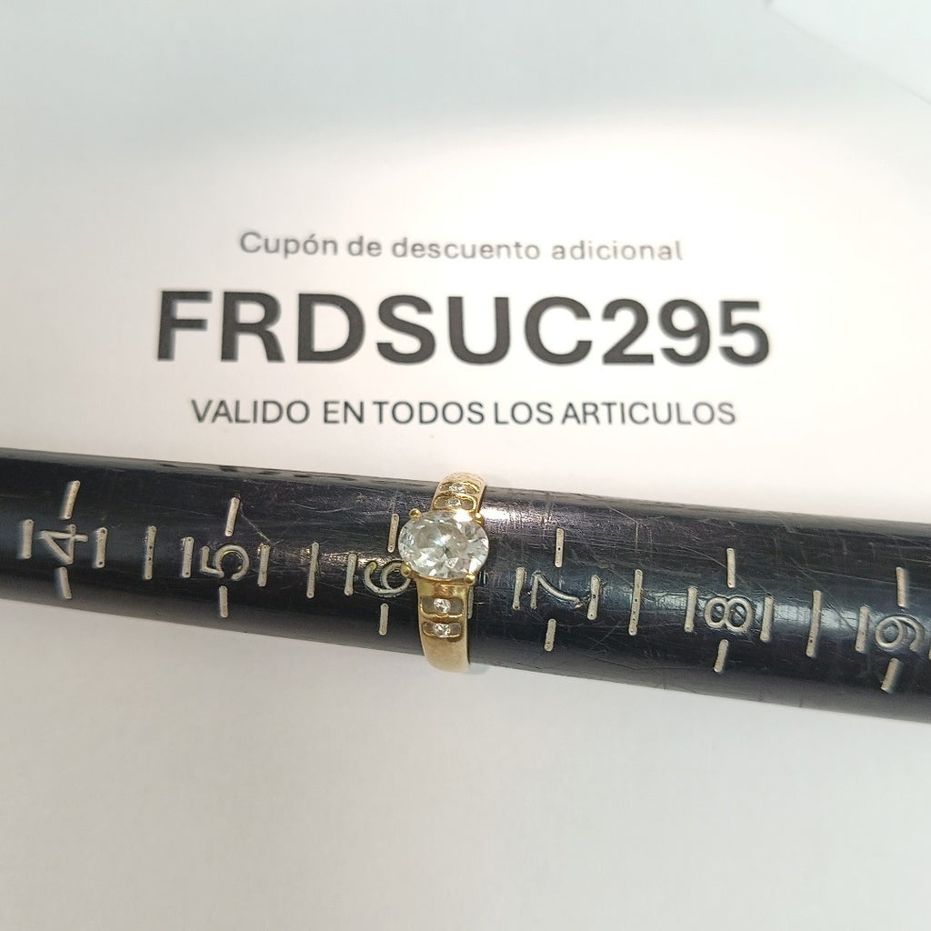 SOLITARIO ORO 10 K 2.5 GRMS (SEMINUEVO)