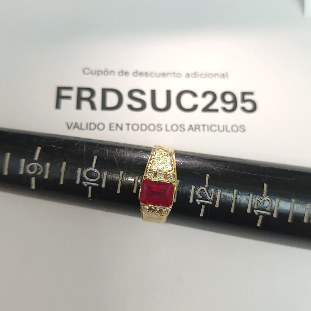 ANILLO ORO 14 K 3.4 GRMS (SEMINUEVO)