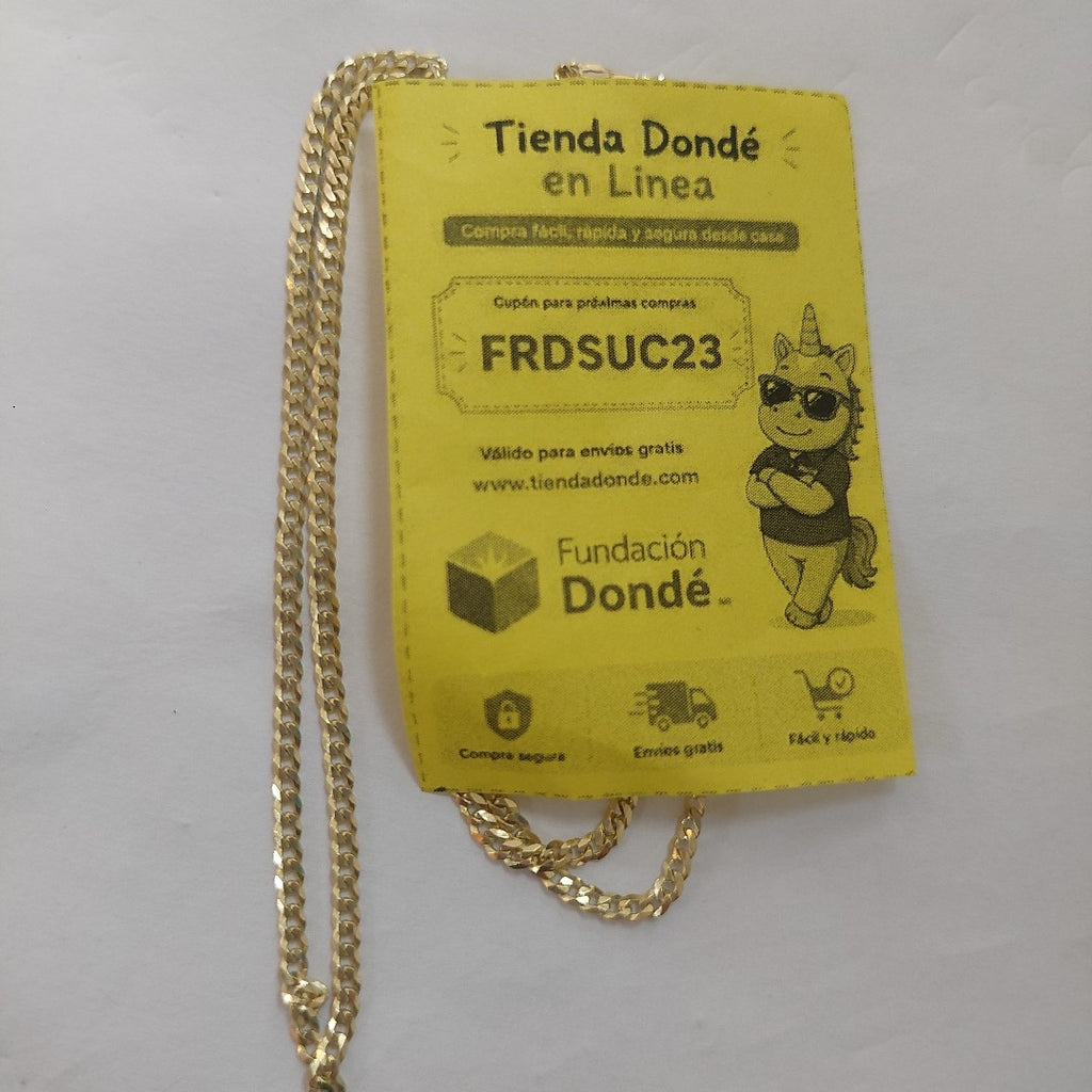 CADENA BARBADO 10K 55 CM 5.3 GR (NUEVO)