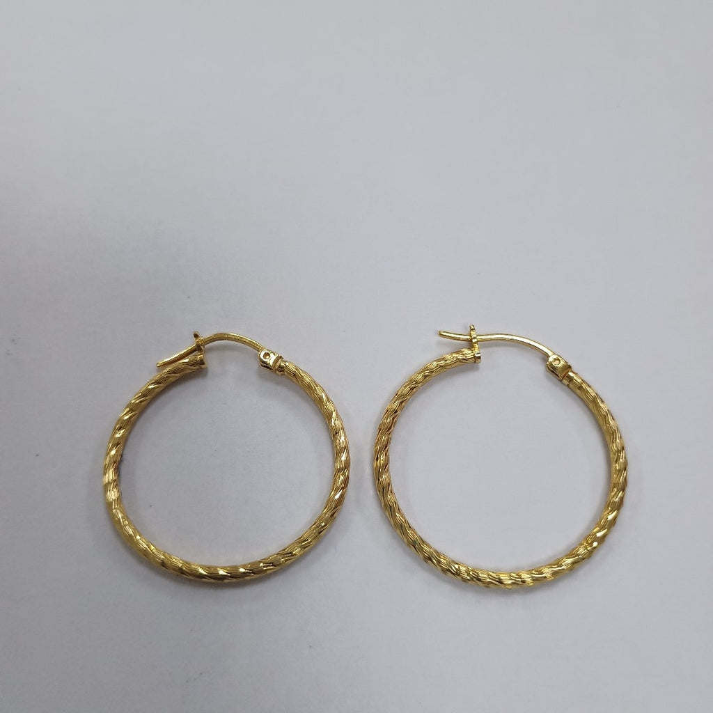 ARRACADAS PAR ORO 14 K 2.3 GRMS (SEMINUEVO)