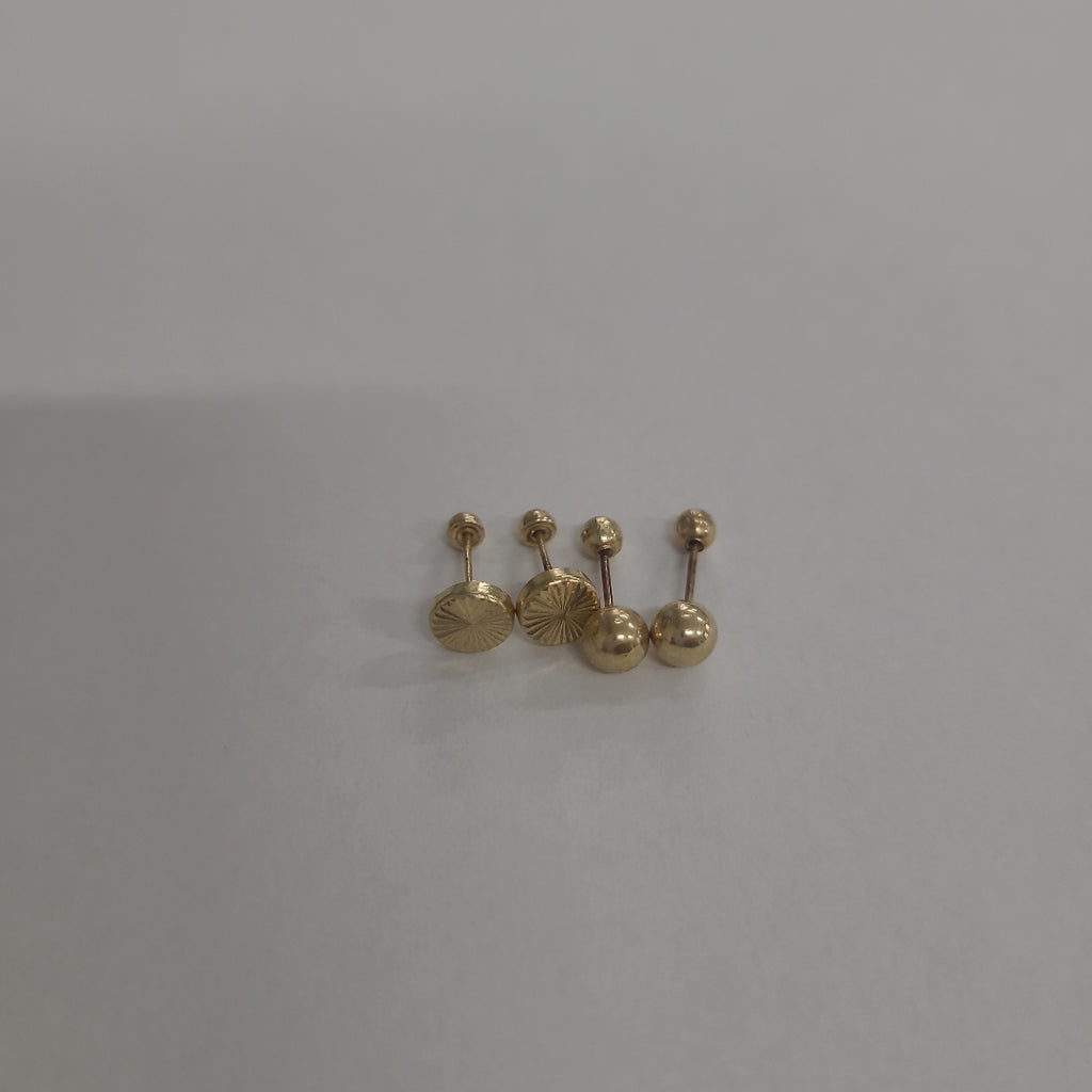 BROQUELES PAR ORO 10 K 0.3 GRMS (SEMINUEVO)