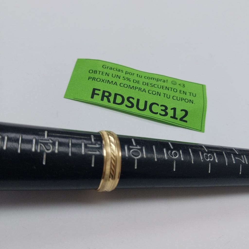 ARGOLLA ORO 14 K 1,80 GRMS (SEMINUEVO)