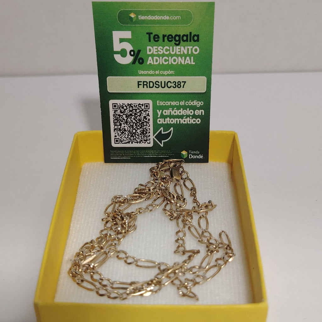 CADENA ORO 10 K 7,70 GRMS (SEMINUEVO)