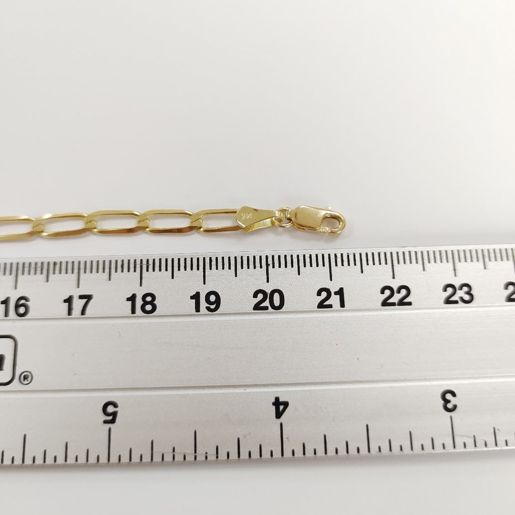 PULSERA ESLABON 14K 21 CM 4.2 GR (NUEVO)