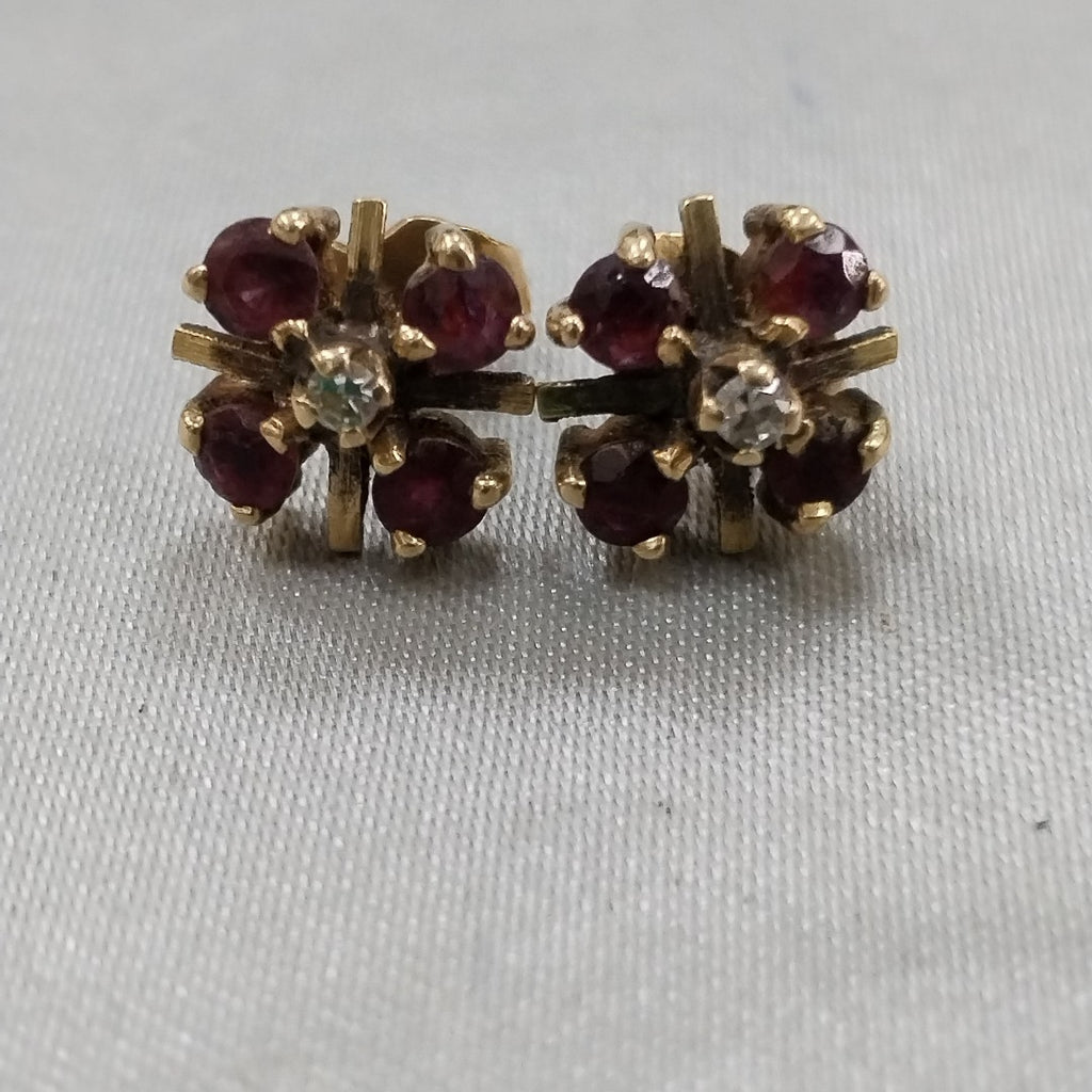 ARETES PAR ORO 14 K 2,20 GRMS (SEMINUEVO)