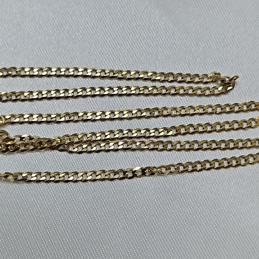 CADENA BARBADA 14K 55 CM 5.9 GR (NUEVO)