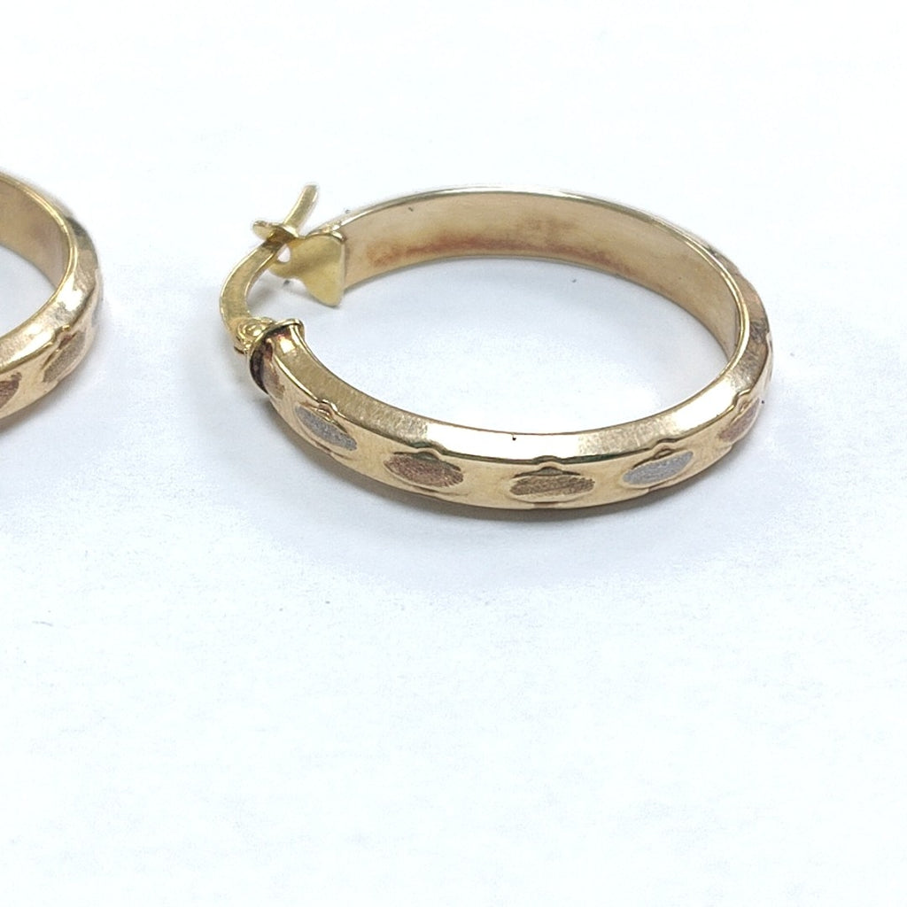 ARRACADAS PAR ORO 10 K 1,90 GRMS (SEMINUEVO)