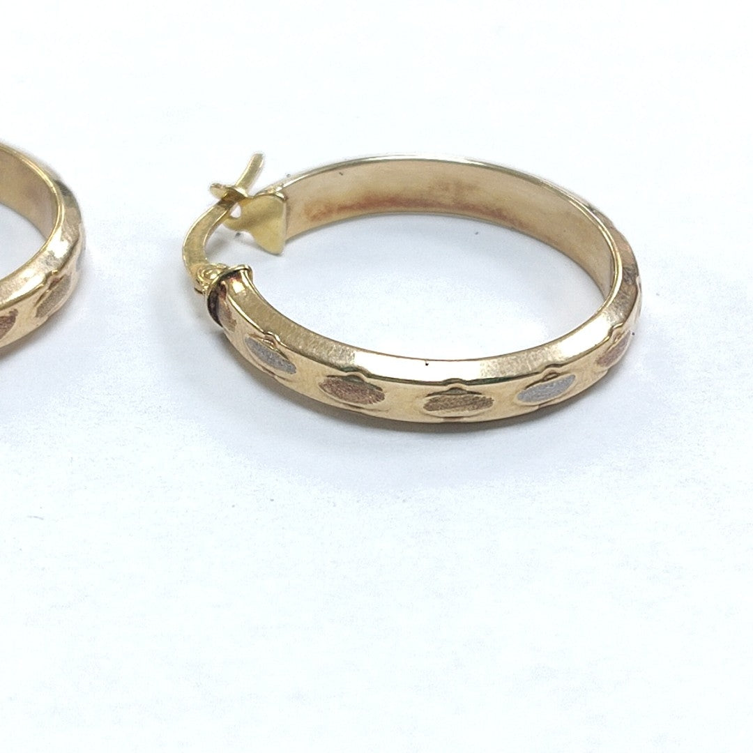 ARRACADAS PAR ORO 10 K 1,90 GRMS (SEMINUEVO)