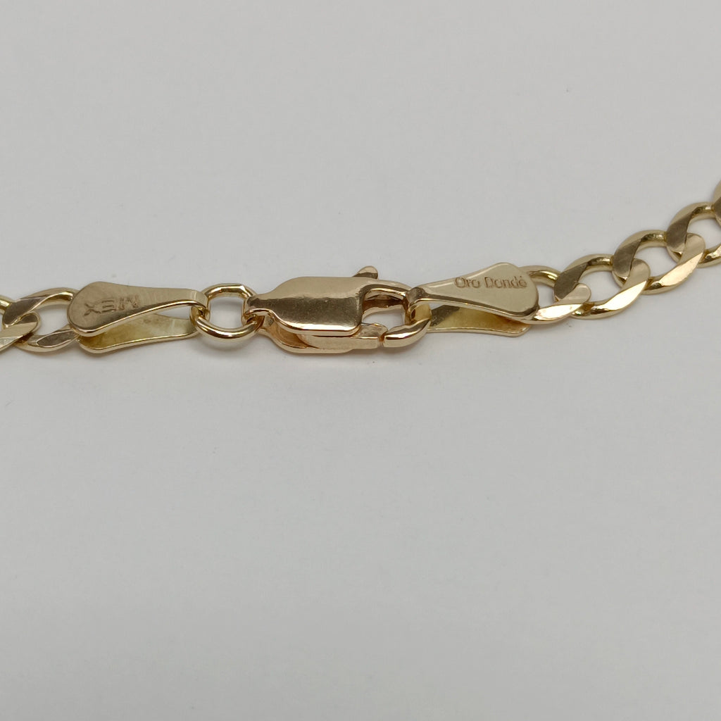 PULSERA BARBADA 14K 21 CM 5.1 GR (NUEVO)