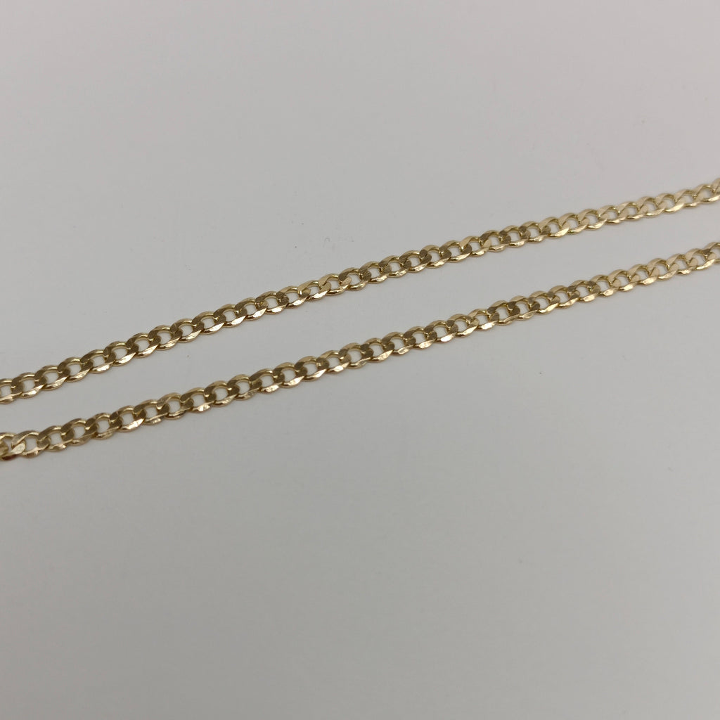 PULSERA BARBADA 14K 18 CM 2.1 GR (NUEVO)