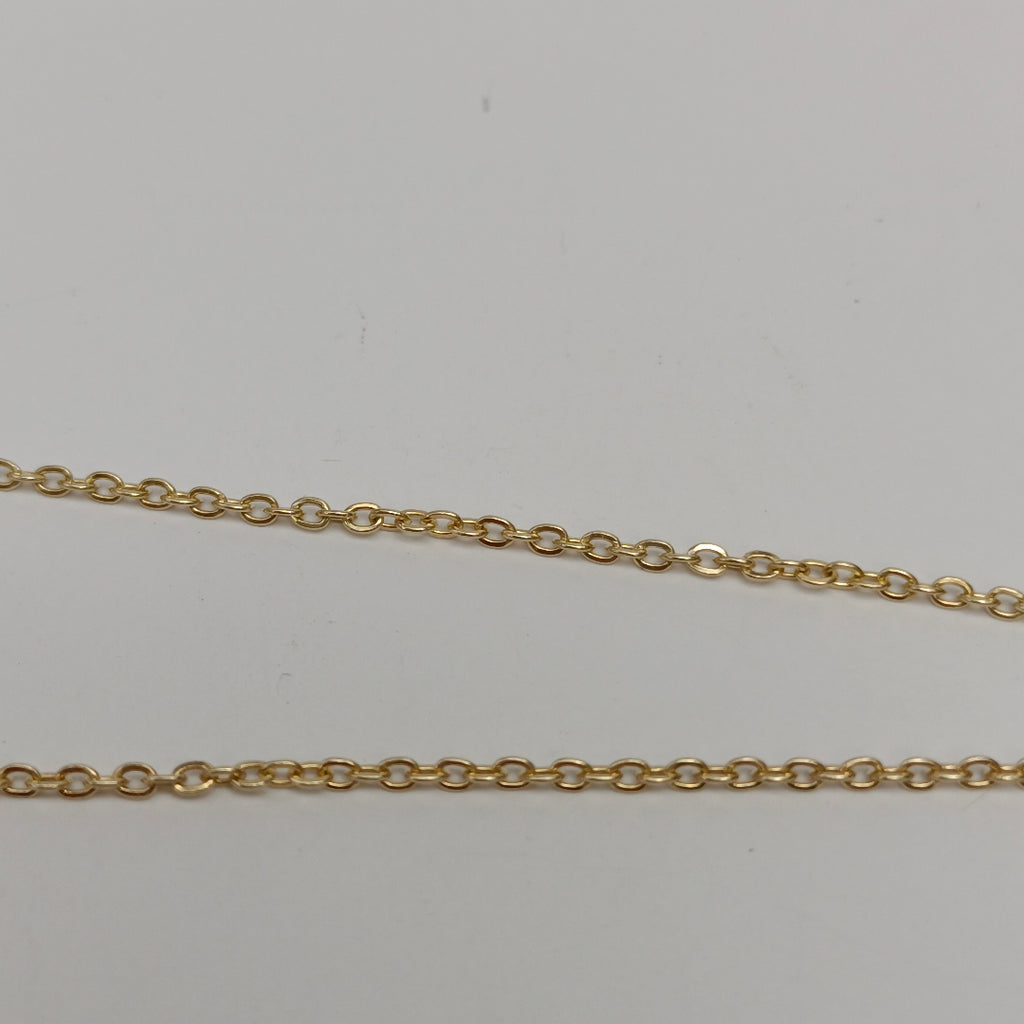PULSERA TEJIDO ESPECIAL C CORAZON ROJO 14K 18 CM 2.1 GR (NUEVO)