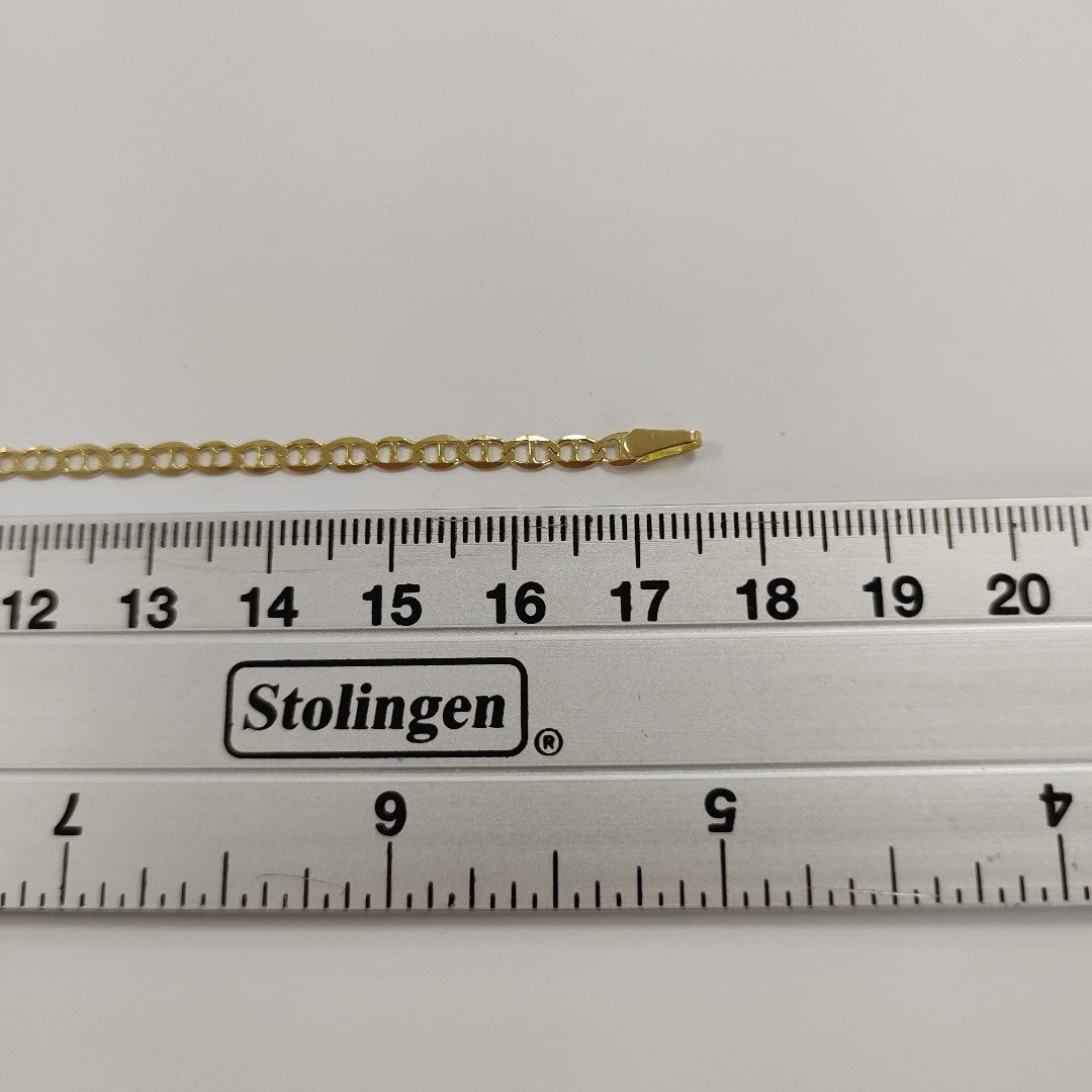 PULSERA GUCHI 14K 18 CM 2 GR (NUEVO)
