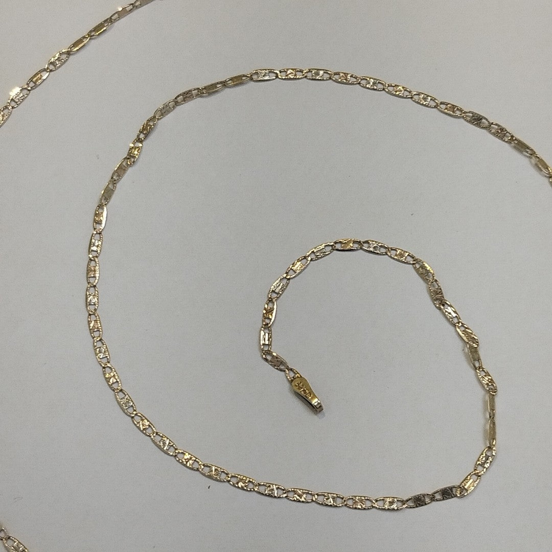 CADENA ORO 14 K 2.4 GRMS (SEMINUEVO)