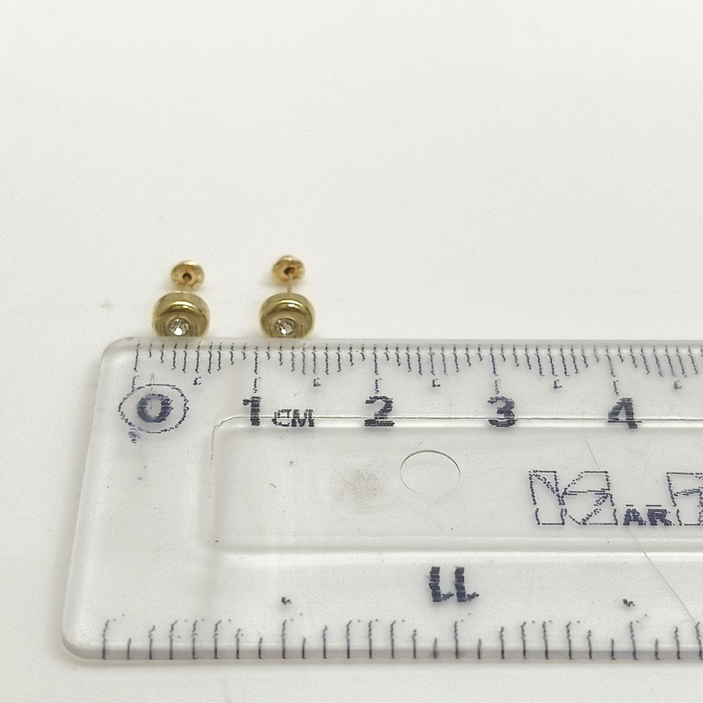 BROQUELES BROQUEL C CIRCONIA 14K 0.27 GR (NUEVO)
