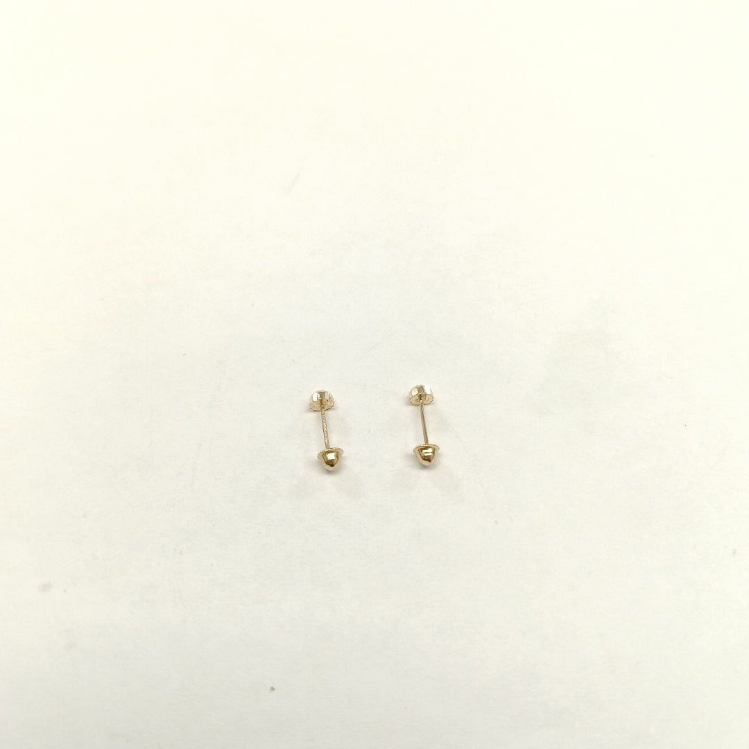 BROQUELES BROQUEL FIG HONGO 14K 0.17 GR (NUEVO)