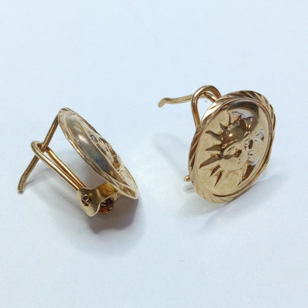ARETES PAR ORO 10 K 1.7 GRMS (SEMINUEVO)