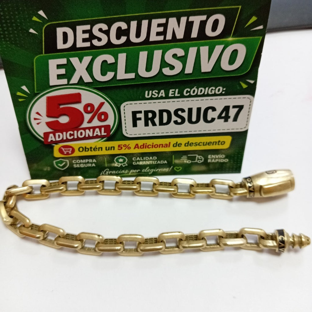 PULSERA ORO 14 K 15.6 GRMS (SEMINUEVO)