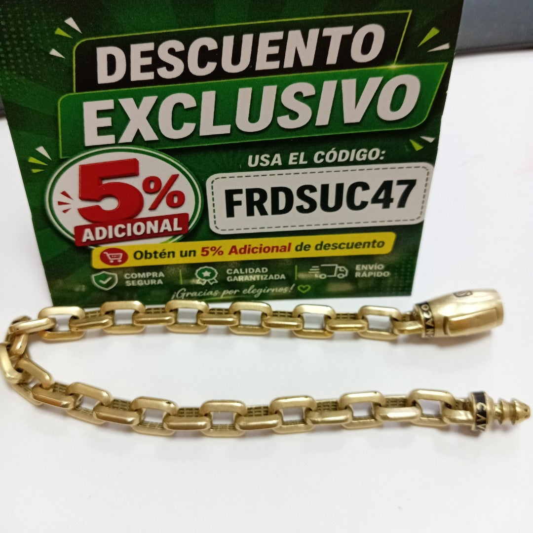 PULSERA ORO 14 K 15.6 GRMS (SEMINUEVO)