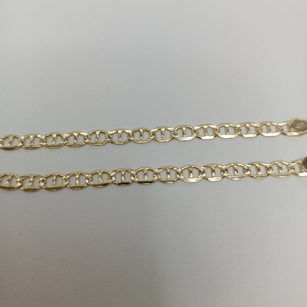 PULSERA GUCHI 14K 18 CM 3.3 GR (NUEVO)