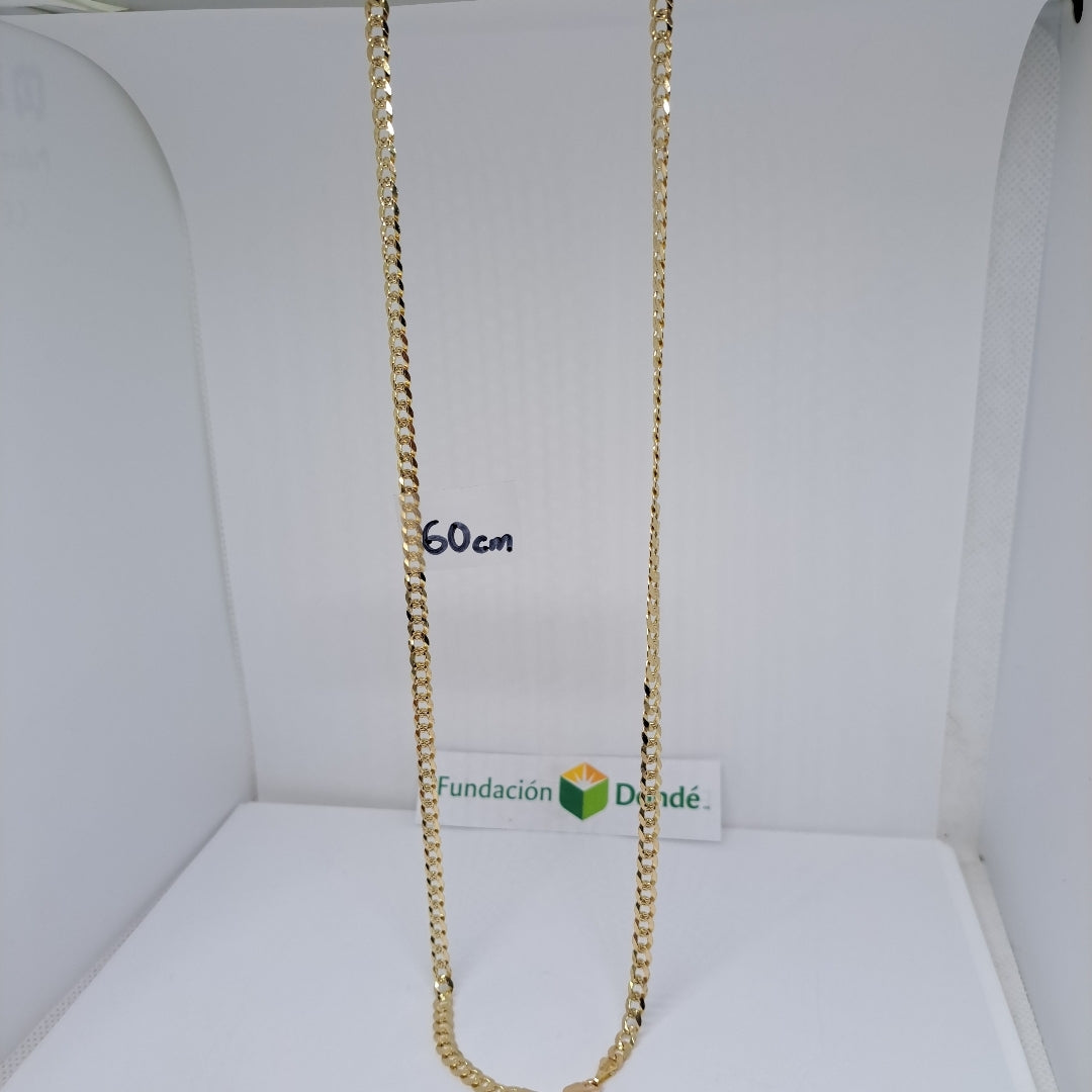 CADENA BARBADA 14K 60 CM 21.1 GR (NUEVO)