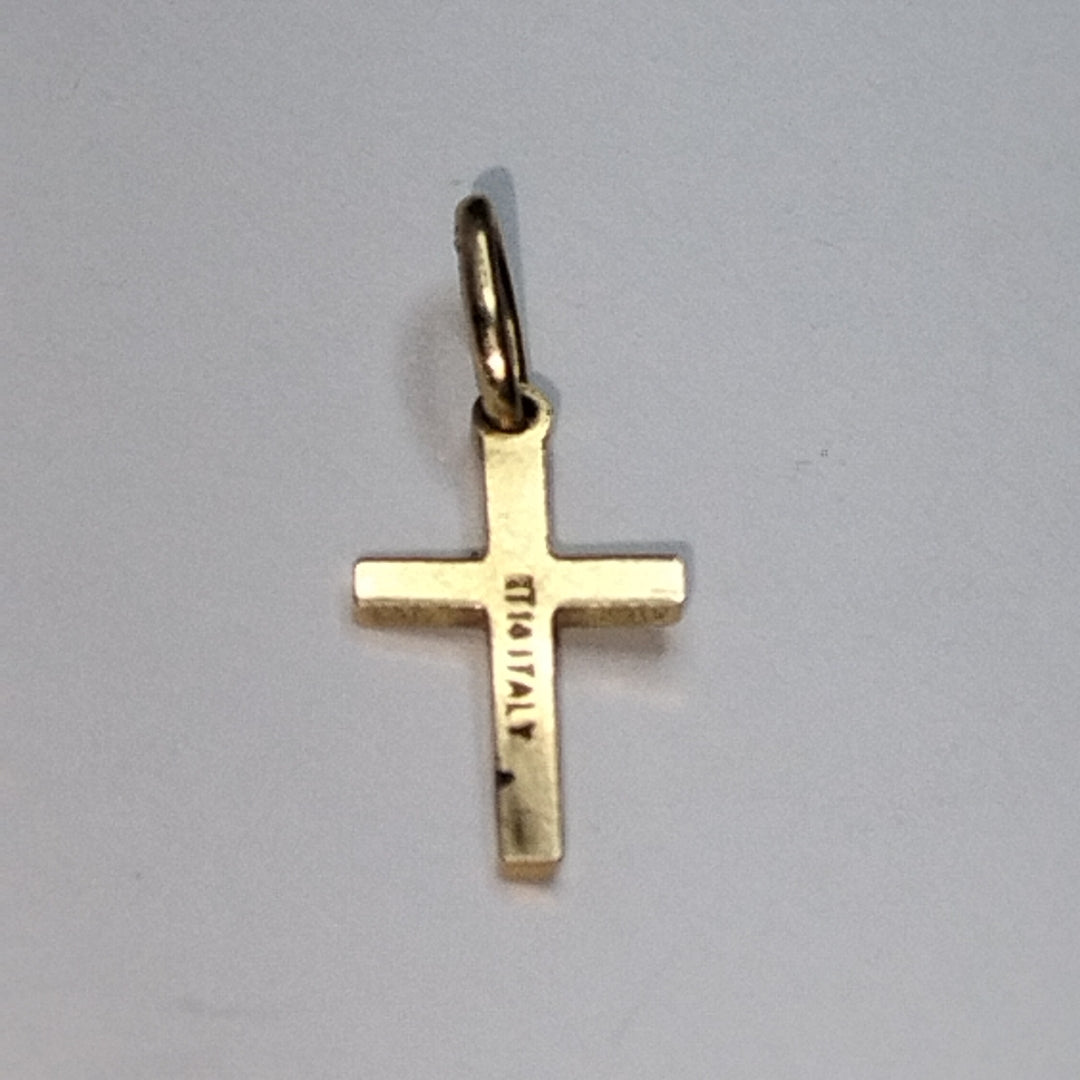CRUZ, DIJE ORO 14 K 0.5 GRMS (SEMINUEVO)