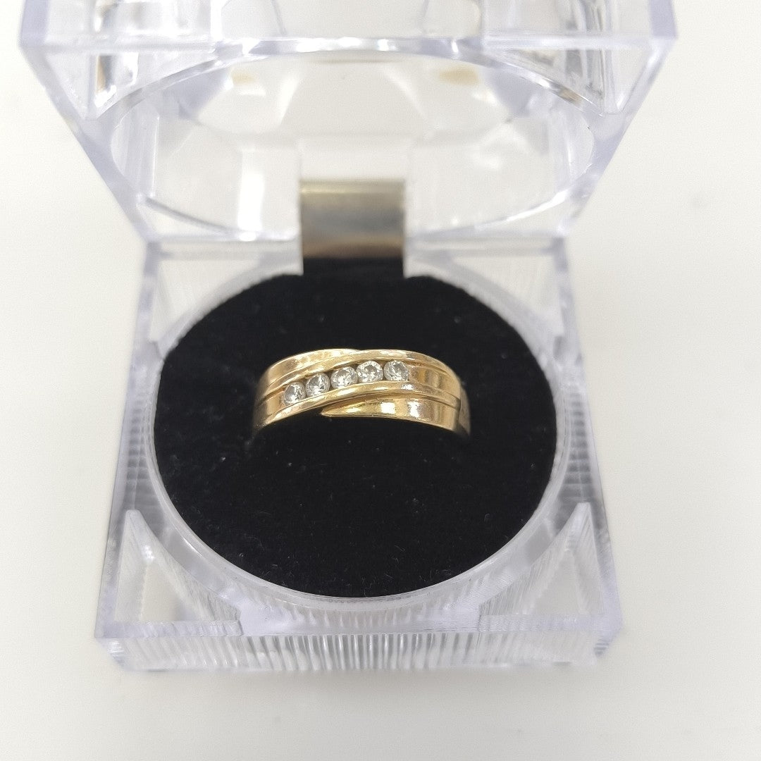 ANILLO ORO 10 K 4,40 GRMS (SEMINUEVO)