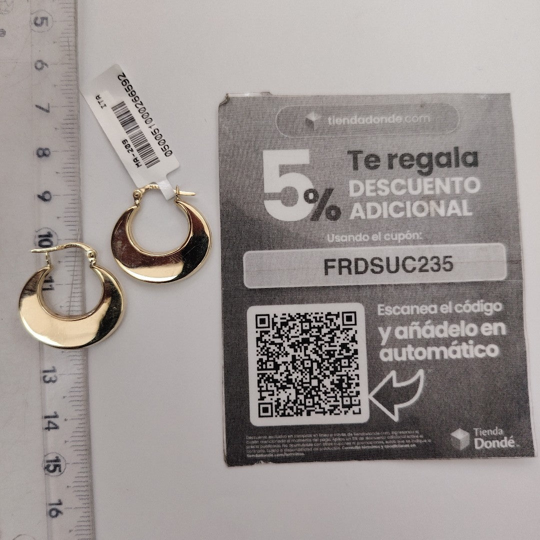 ARRACADAS ORO 10K 2 (NUEVO)