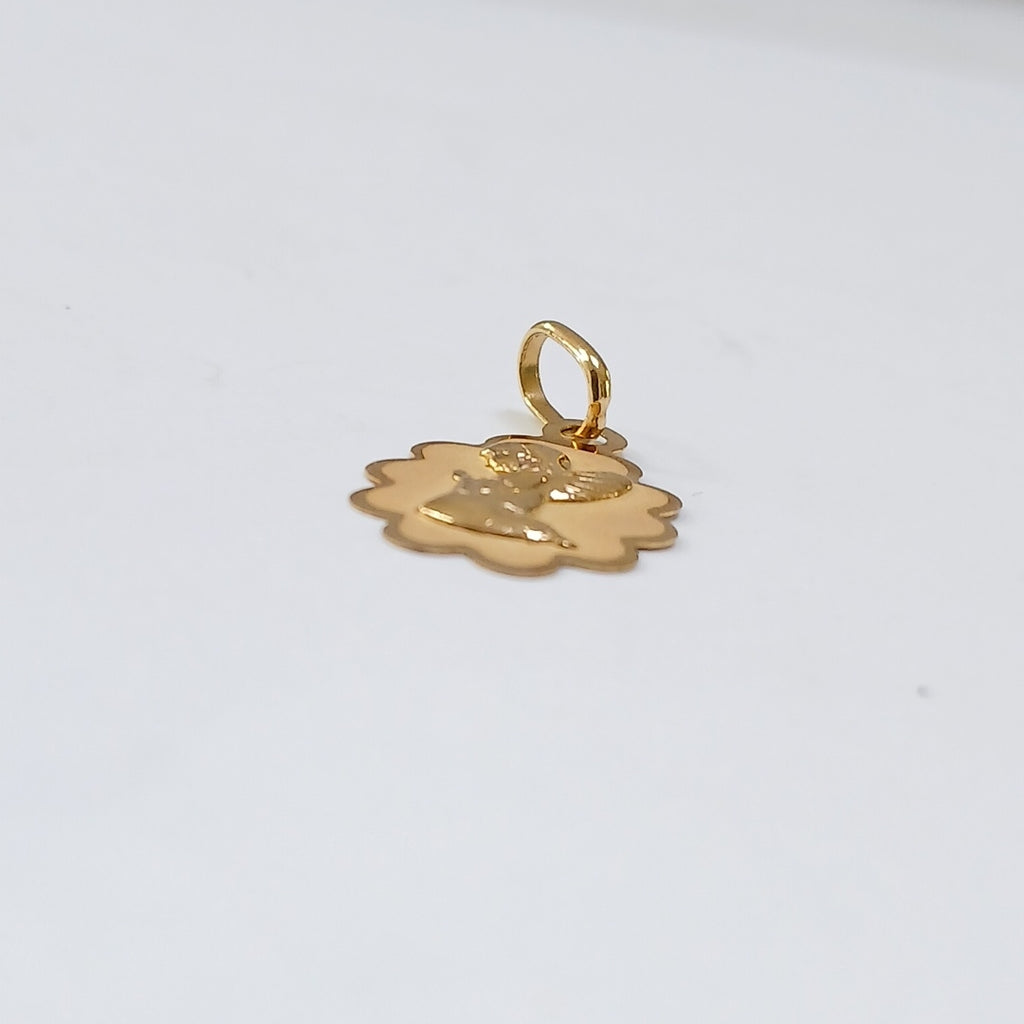 MEDALLA PERSONAL ORO 14 K 0.6 GRMS (SEMINUEVO)