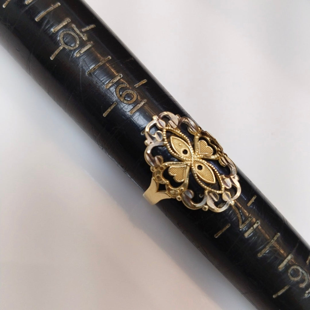 ANILLO ORO 10 K 2.1 GRMS (SEMINUEVO)