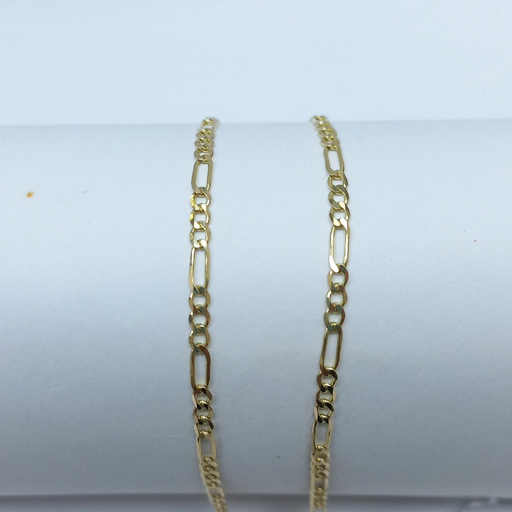 CADENA 3X1 14K 50 CM 4.6 GR (NUEVO)