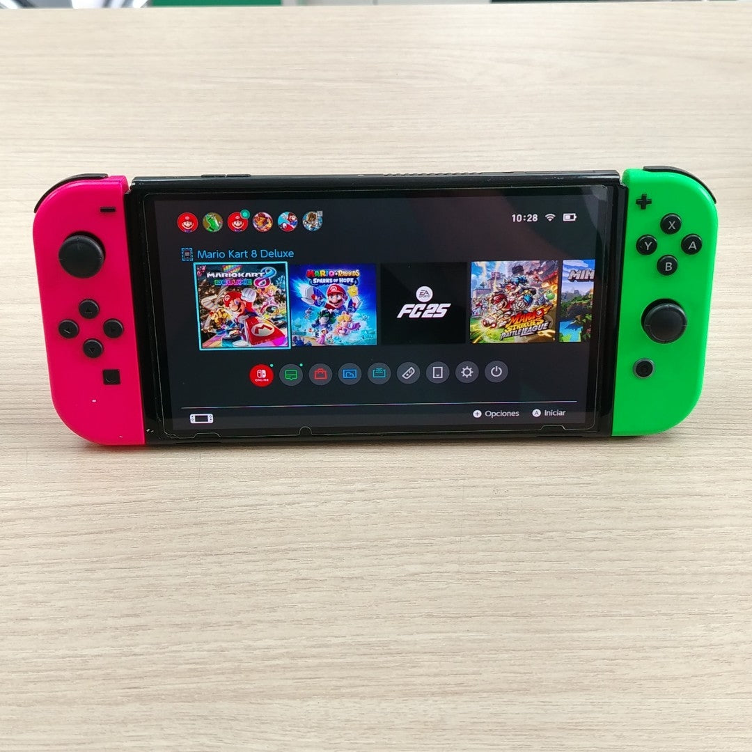 CONSOLA DE VIDEOJUEGO NINTENDO SWITCH OLED 64 GB (SEMINUEVO)