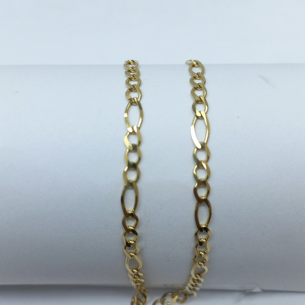 CADENA TEJIDO 3X1 14K 55 CM 8.2 GR (NUEVO)