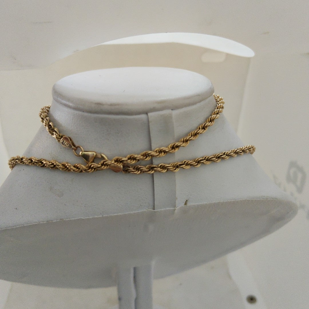 CADENA ORO 10 K 5.4 GRMS (SEMINUEVO)