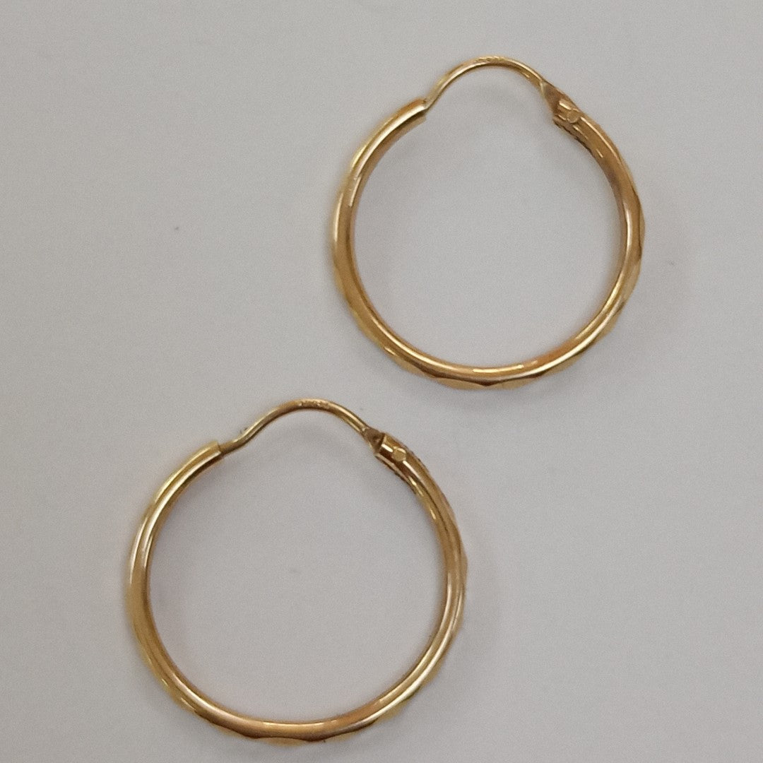 ARRACADAS PAR ORO 10 K 1.2 GRMS (SEMINUEVO)