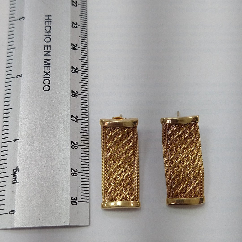 BROQUELES PAR ORO 14 K 6.2 GRMS (SEMINUEVO)