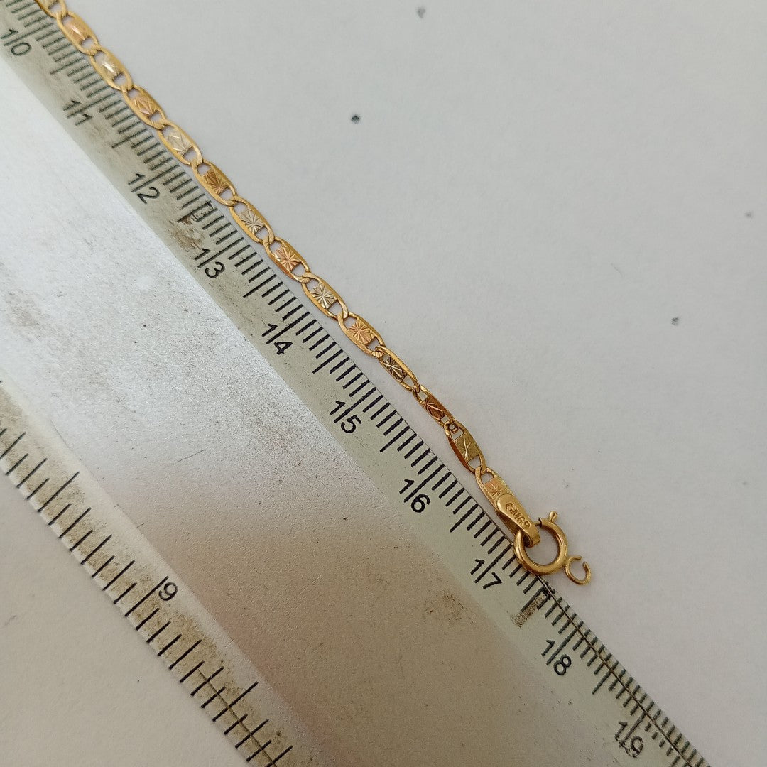 PULSERA ORO 10 K 1.5 GRMS (SEMINUEVO)